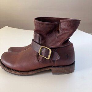 Frye Veronica Bootie Redwood size 8